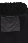 Bonded Sherpa Jacket Black