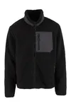 Bonded Sherpa Jacket Black