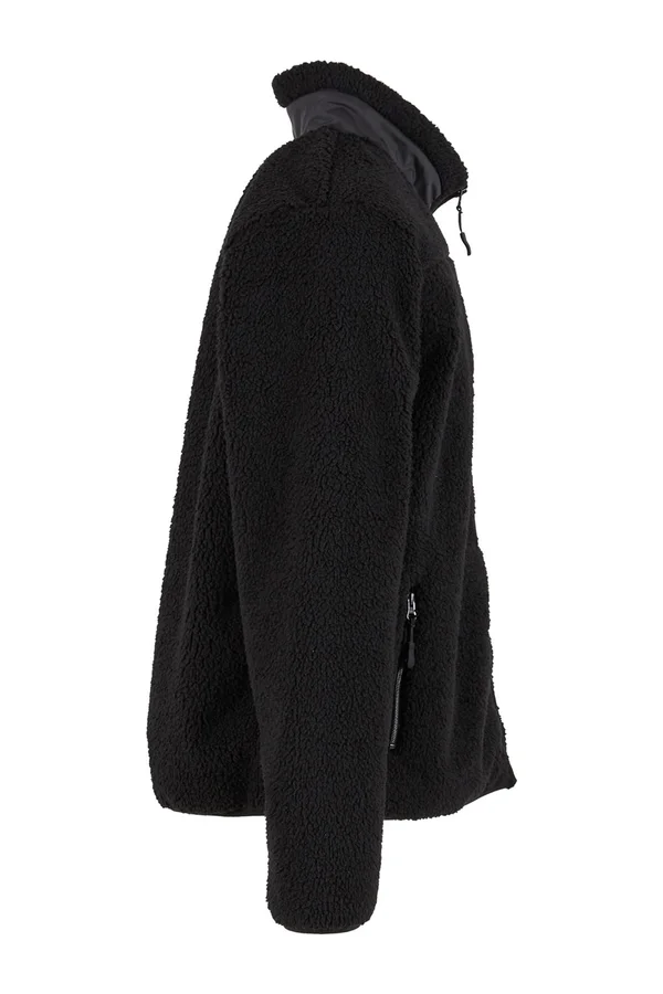 Bonded Sherpa Jacket Black