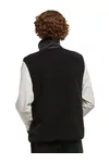 Bonded Sherpa Vest Black