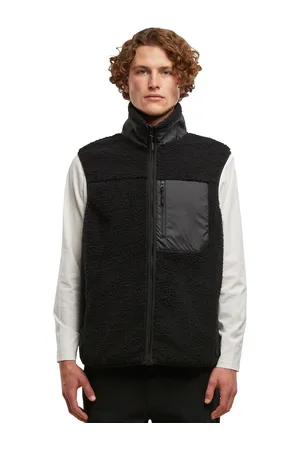 Bonded Sherpa Vest Black