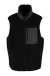 Bonded Sherpa Vest Black