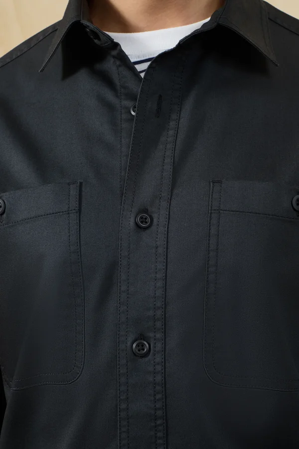 Utility 2.0 Service Shirt Black (ca. Pantone Black 3C)