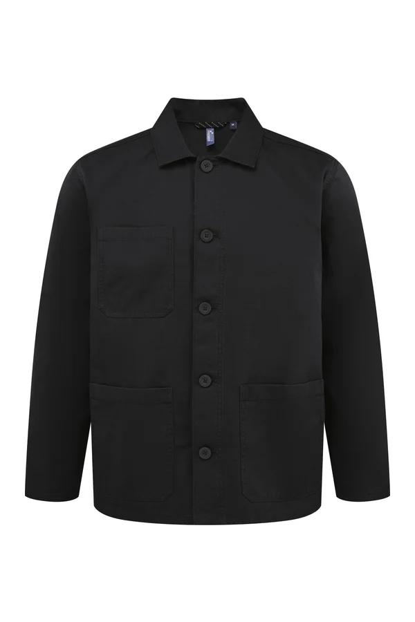 Utility 2.0 Chore Jacket Black (ca. Pantone Black 3C)