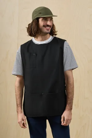 Utility 2.0 Vest Apron Black (ca. Pantone Black 3C)