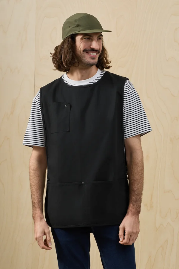 Utility 2.0 Vest Apron Black (ca. Pantone Black 3C)