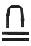 Colours Swap & Pop Apron - Strap Black (ca. Pantone Black 3C)