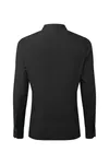 Women´s Banded Collar Grandad Shirt Black