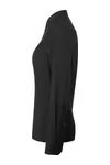 Women´s Banded Collar Grandad Shirt Black