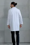 Essential 3-Pocket Work Coat White