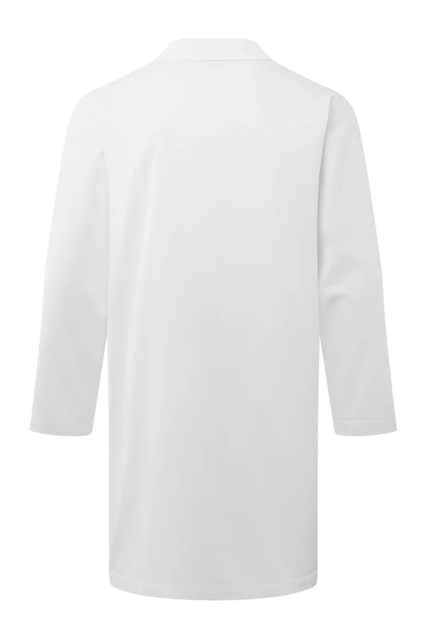 Essential 3-Pocket Work Coat White