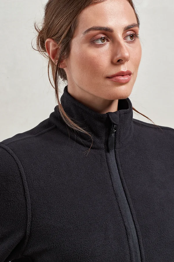 Women´s ´Recyclight´ Full ZipMicro Fleece Black
