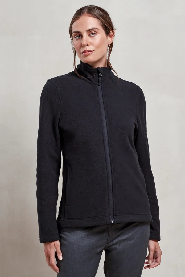 Women´s ´Recyclight´ Full ZipMicro Fleece Black