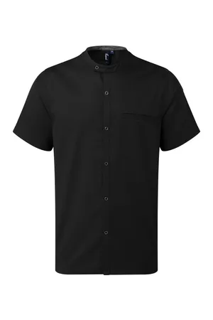 Chef´s Recycled Short Sleeve Shirt Black