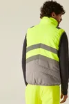 Hi-Vis 2-Tone Thermal Baffle Bodywarmer Yellow