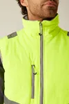 Hi-Vis 2-Tone Thermal Baffle Bodywarmer Yellow