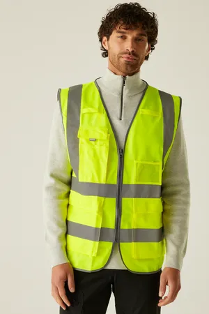 Pro Hi-Vis Executive Vest Yellow