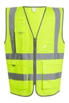 Pro Hi-Vis Executive Vest Yellow