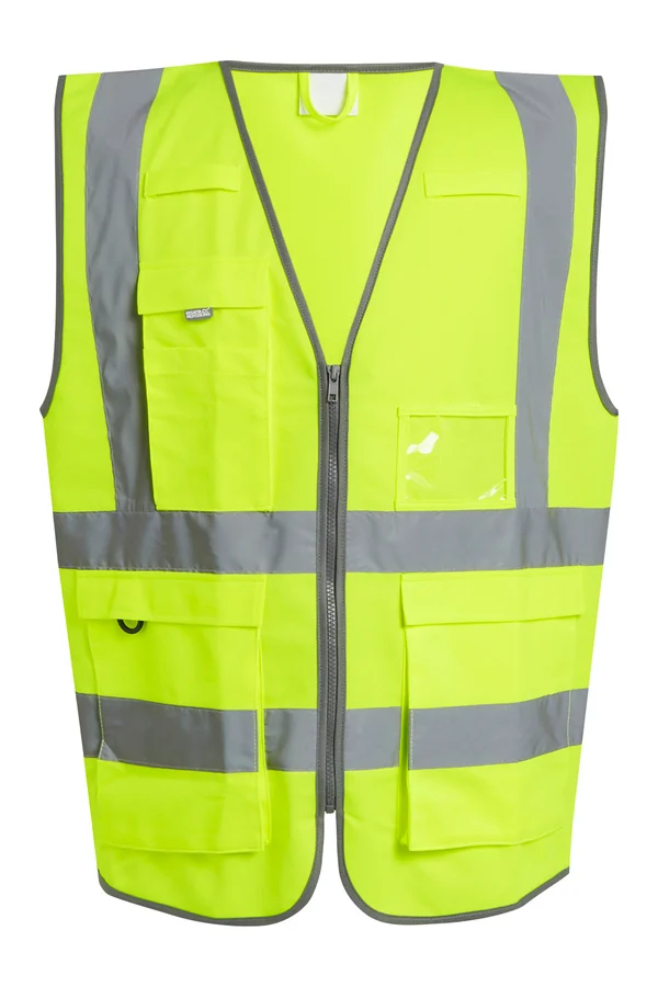 Pro Hi-Vis Executive Vest Yellow