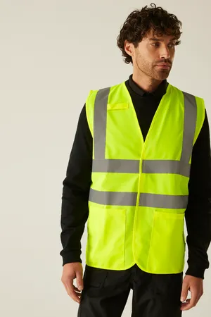 Pro Hi-Vis Supervisor Vest Yellow