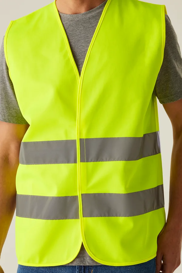 Essential Hi-Vis Easy Print Vest Yellow