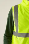 Pro Hi-Vis Full Zip Gilet Yellow