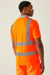 Pro Contract Hi-Vis Polo Orange
