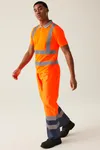 Pro Contract Hi-Vis Polo Orange