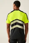 Hi-Vis X-Pro T-Shirt (Class 1) Black / Yellow