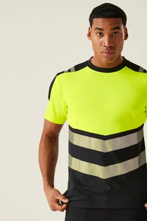 Hi-Vis X-Pro T-Shirt (Class 1) Black / Yellow