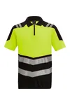 Hi-Vis X-Pro Polo (Class 1) Black / Yellow