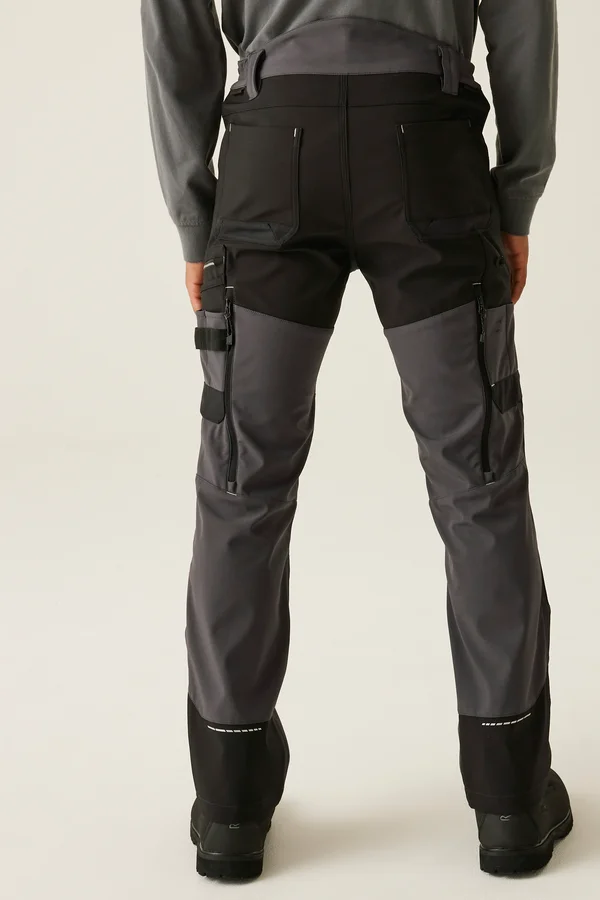 4TEX Stretch Holster Trousers Slate Grey / Black