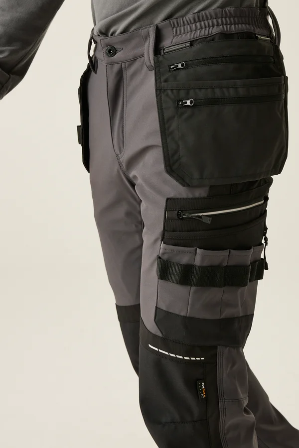 4TEX Stretch Holster Trousers Slate Grey / Black