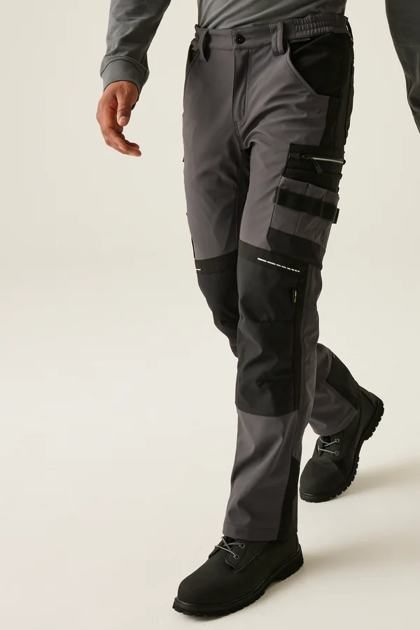 4TEX Stretch Holster Trousers Slate Grey / Black