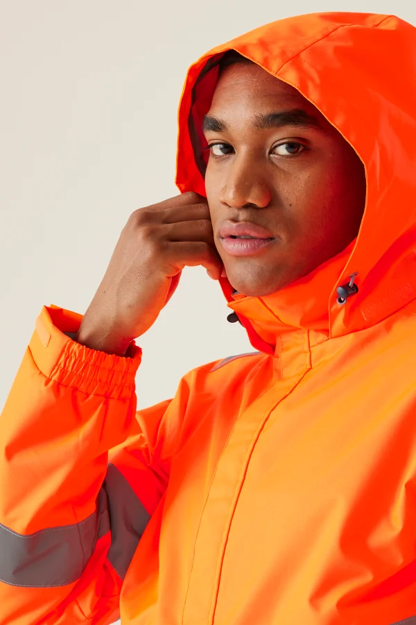 Pro Contract Hi-Vis Dover Jacket Orange