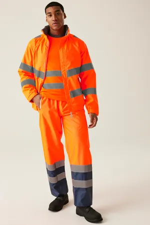 Pro Contract Hi-Vis Dover Jacket Orange