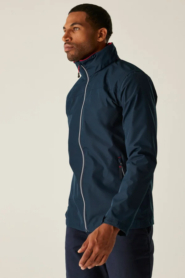 Ascender Waterproof Shell Jacket Navy / Classic Red