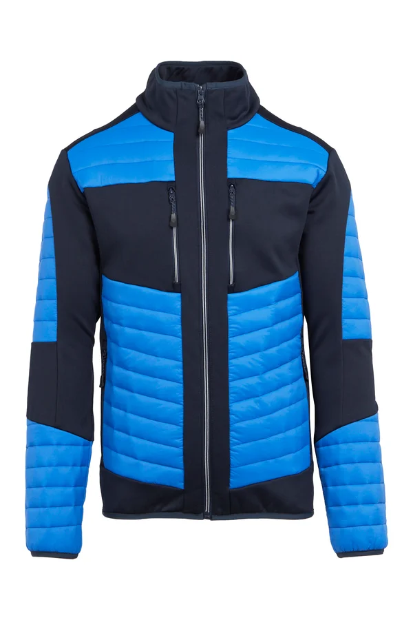 E-volve Unisex Thermal Hybrid Jacket Strong Blue / Navy
