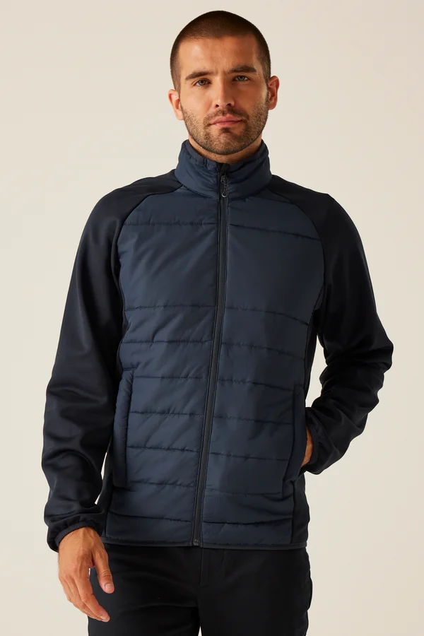 Essential Hybrid Jacket Navy