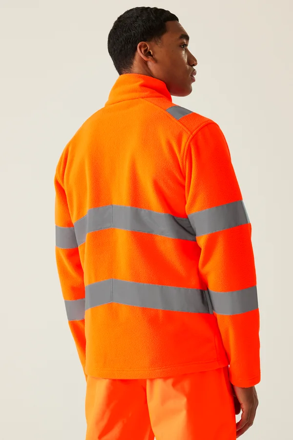 Pro Contract Hi-Vis Thor Fleece Jacket Orange