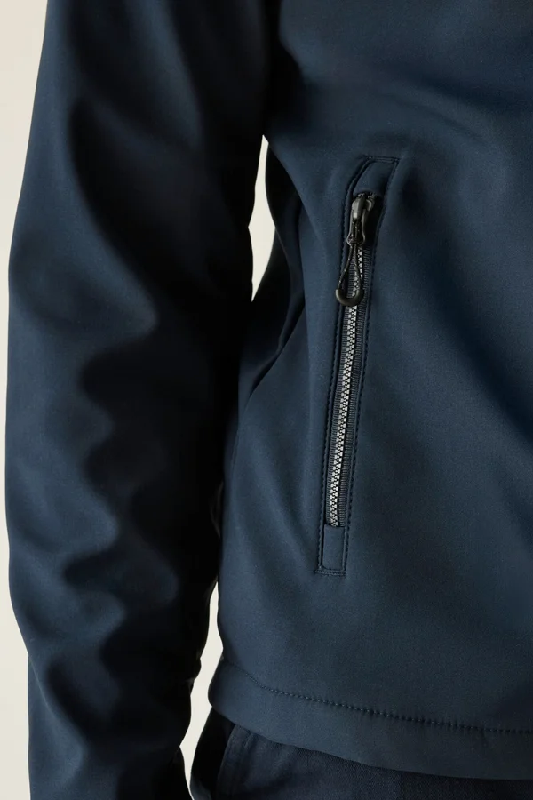 Navigate 2-Layer Hooded Softshell Jacket navy/seal grey