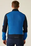 E-volve Unisex Knit Effect Stretch Midlayer Jacket Strong Blue / Navy