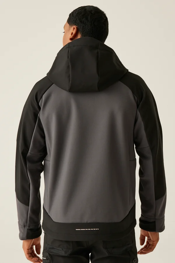 4TEX Stretch 3-Layer Softshell Jacket Slate Grey / Black