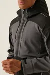 4TEX Stretch 3-Layer Softshell Jacket Slate Grey / Black