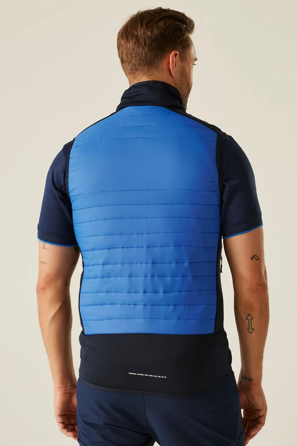 E-volve Unisex Thermal Hybrid Bodywarmer Strong Blue / Navy