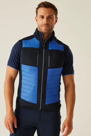 E-volve Unisex Thermal Hybrid Bodywarmer Strong Blue / Navy