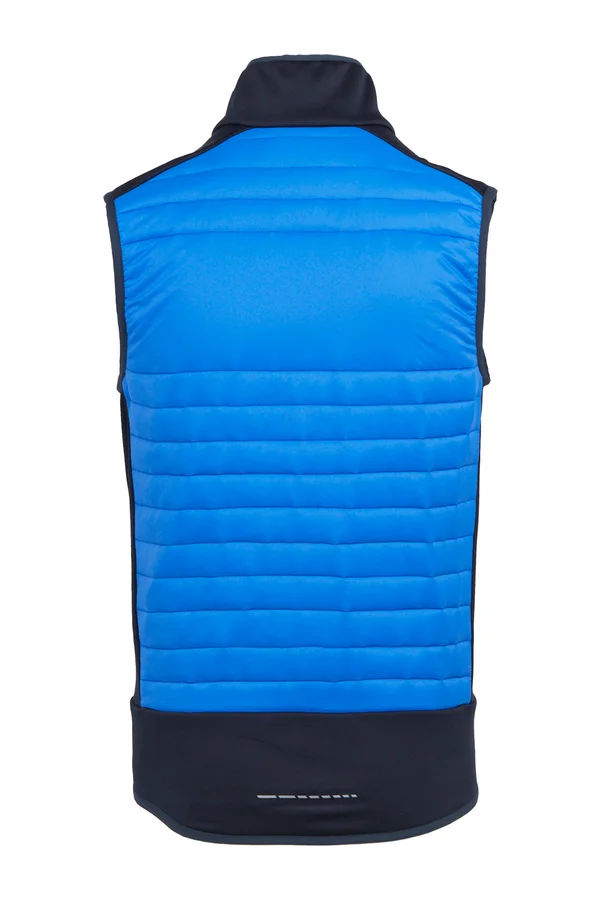 E-volve Unisex Thermal Hybrid Bodywarmer Strong Blue / Navy