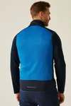 E-volve Unisex Knit Effect Stretch Bodywarmer Strong Blue / Navy
