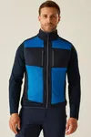 E-volve Unisex Knit Effect Stretch Bodywarmer Strong Blue / Navy