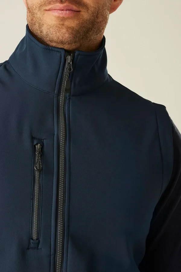 Navigate 2-Layer Softshell Bodywarmer navy/seal grey